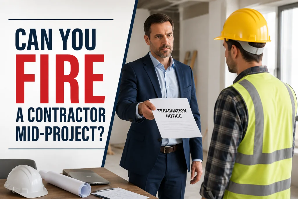 Can You Fire a Contractor Mid-Project?