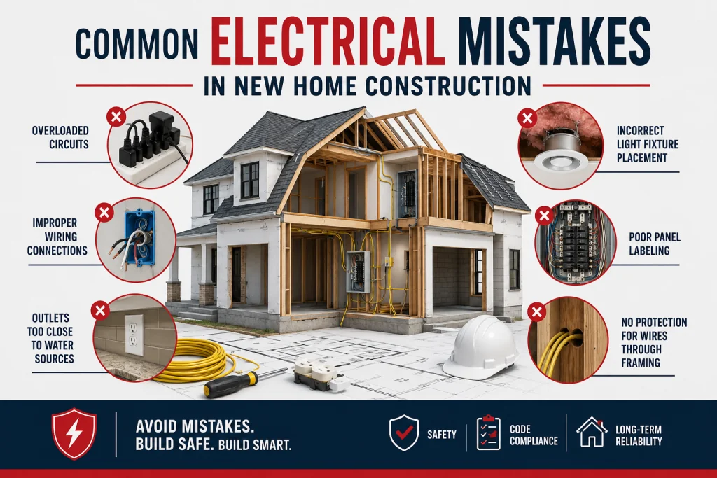 Common Electrical Mistakes in New Home Construction?