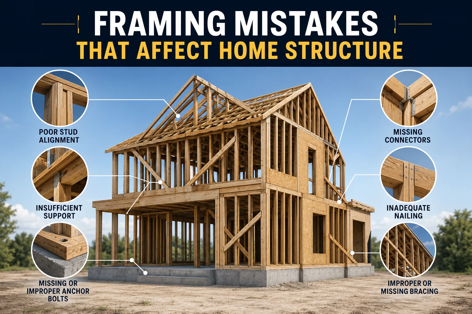 Framing Mistakes That Affect Home Structure?