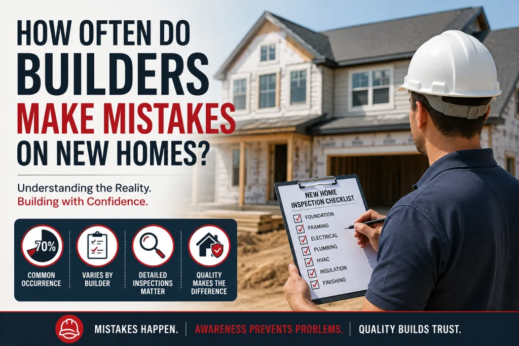 How Often Do Builders Make Mistakes on New Homes?