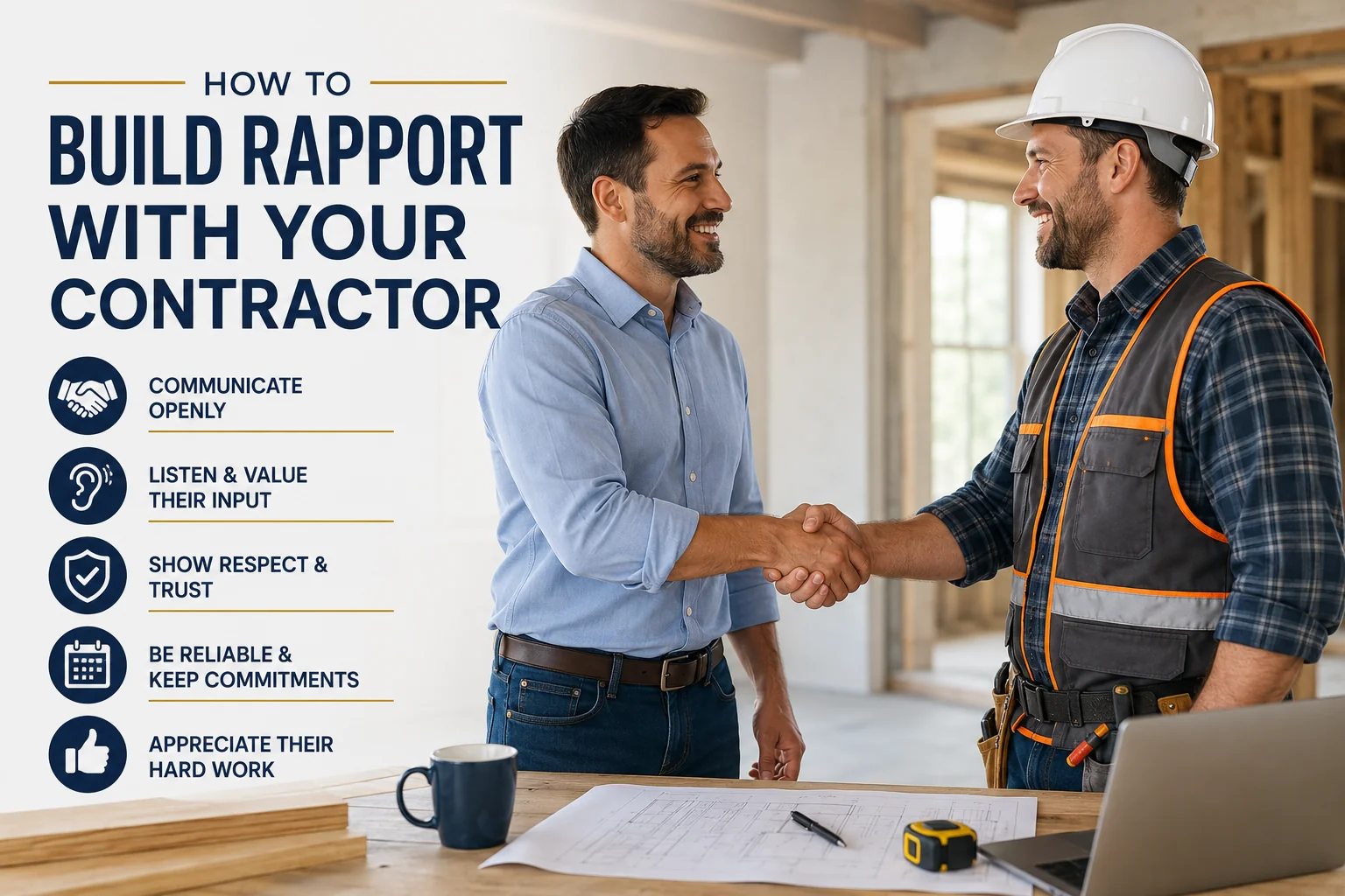How to Build Rapport With Your Contractor?