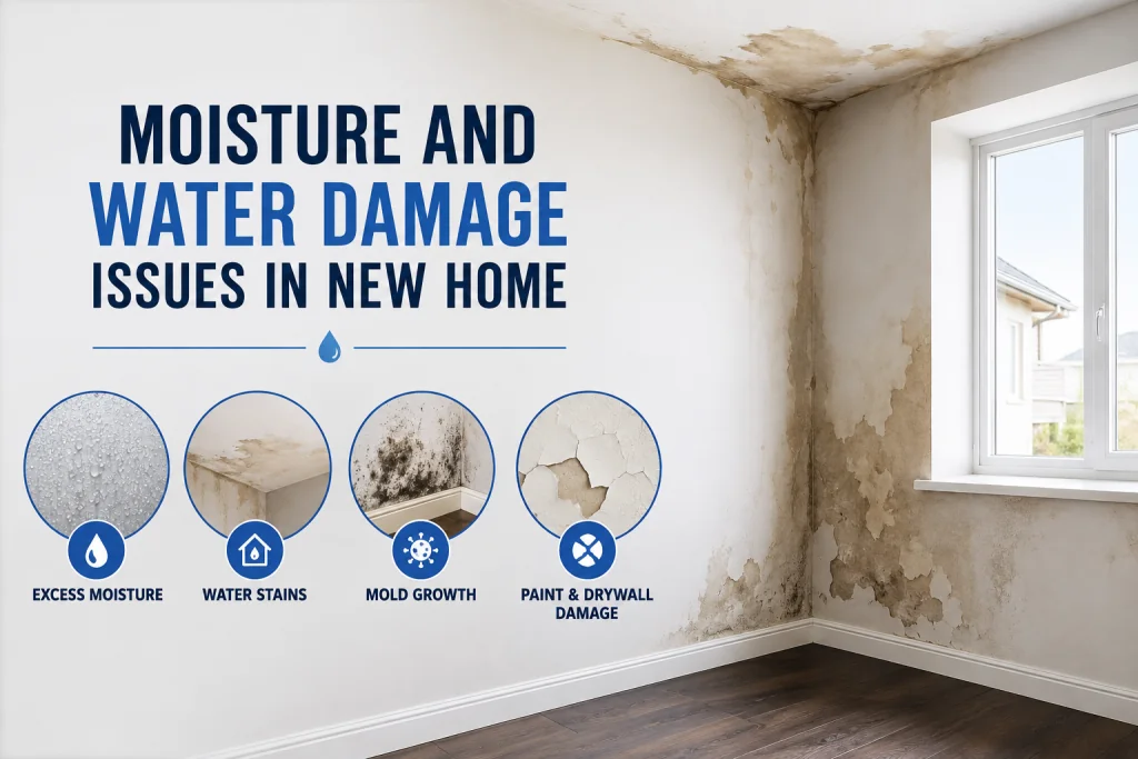 Moisture and Water Damage Issues in New Homes?