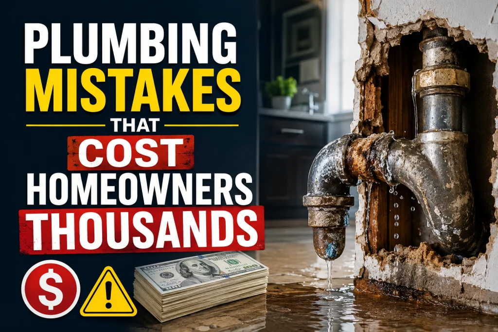 Plumbing Mistakes That Cost Homeowners Thousands?