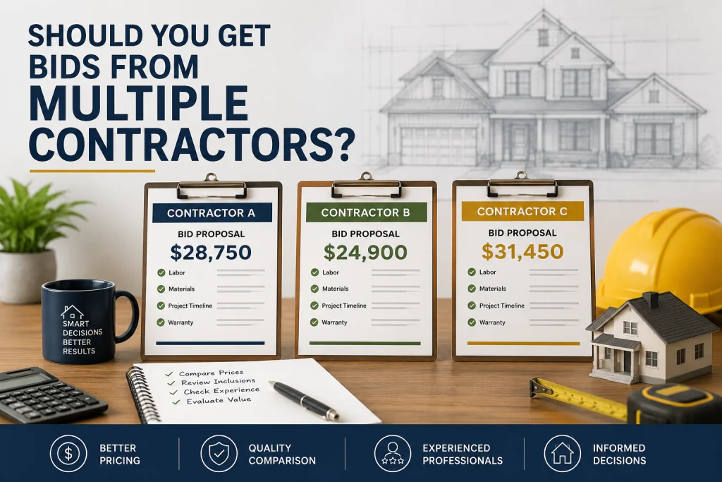 Should You Get Bids from Multiple Contractors?
