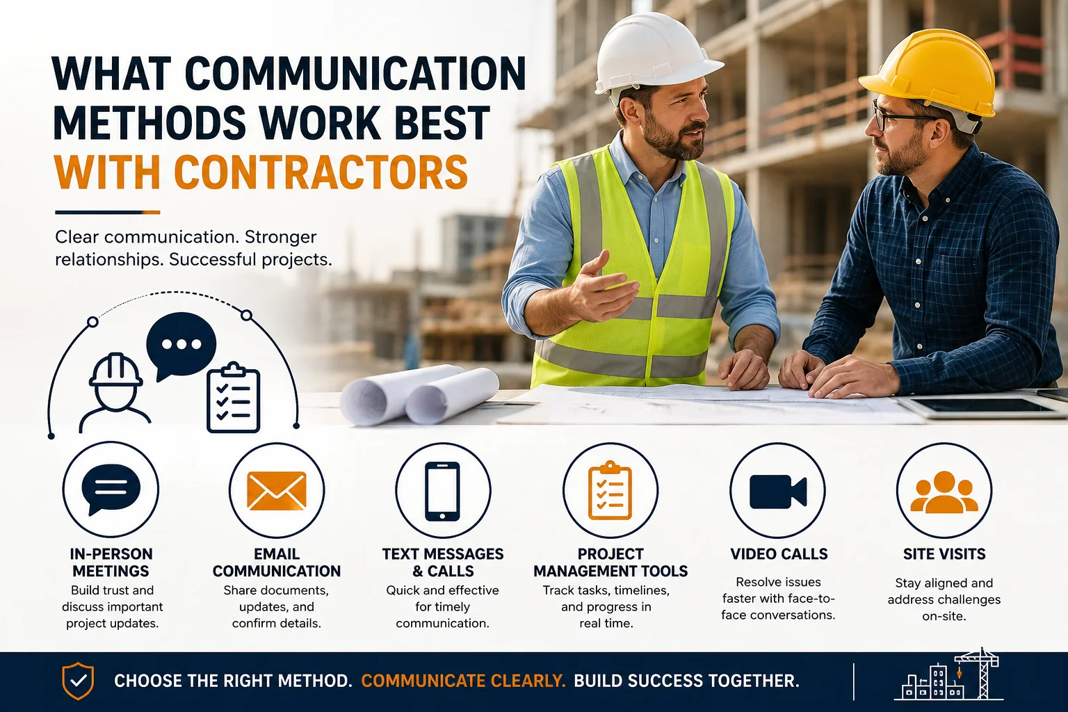 What Communication Methods Work Best With Contractors?