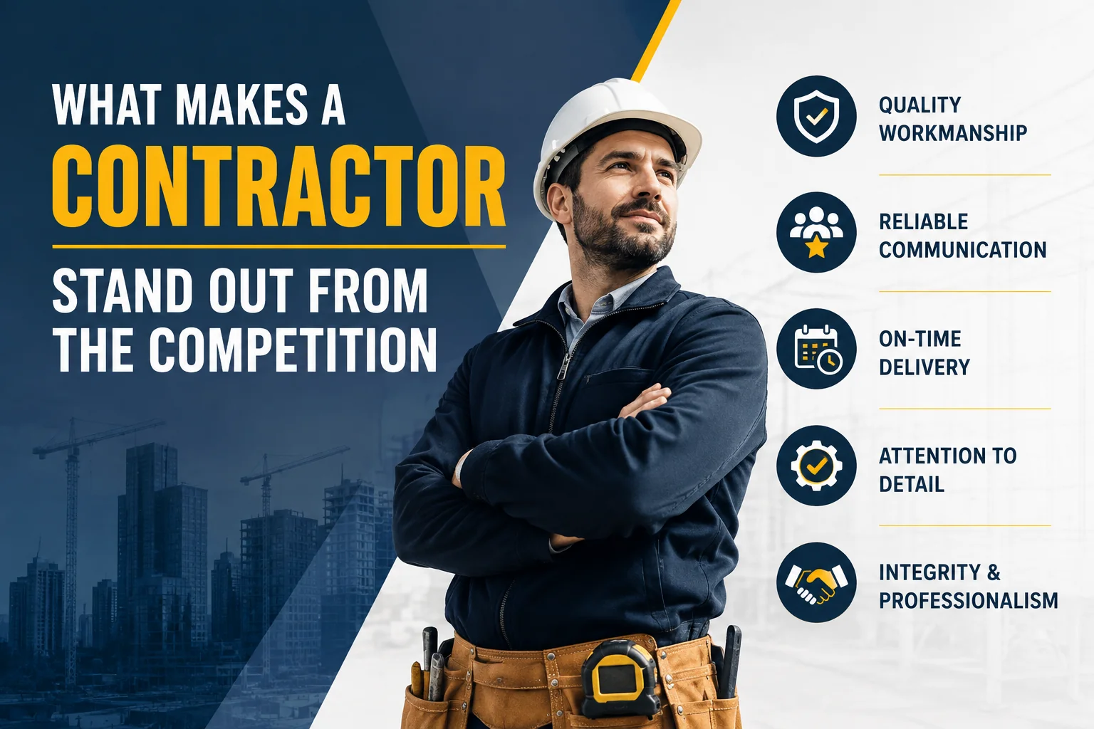 What Makes a Contractor Stand Out From the Competition?