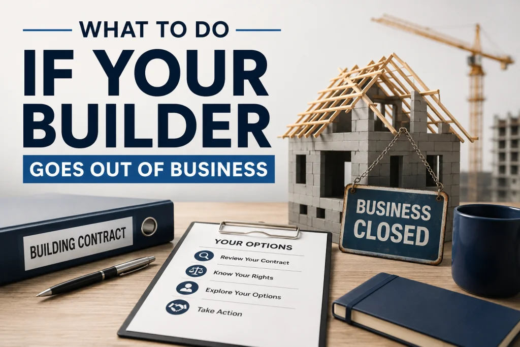 What to Do If Your Builder Goes Out of Business?