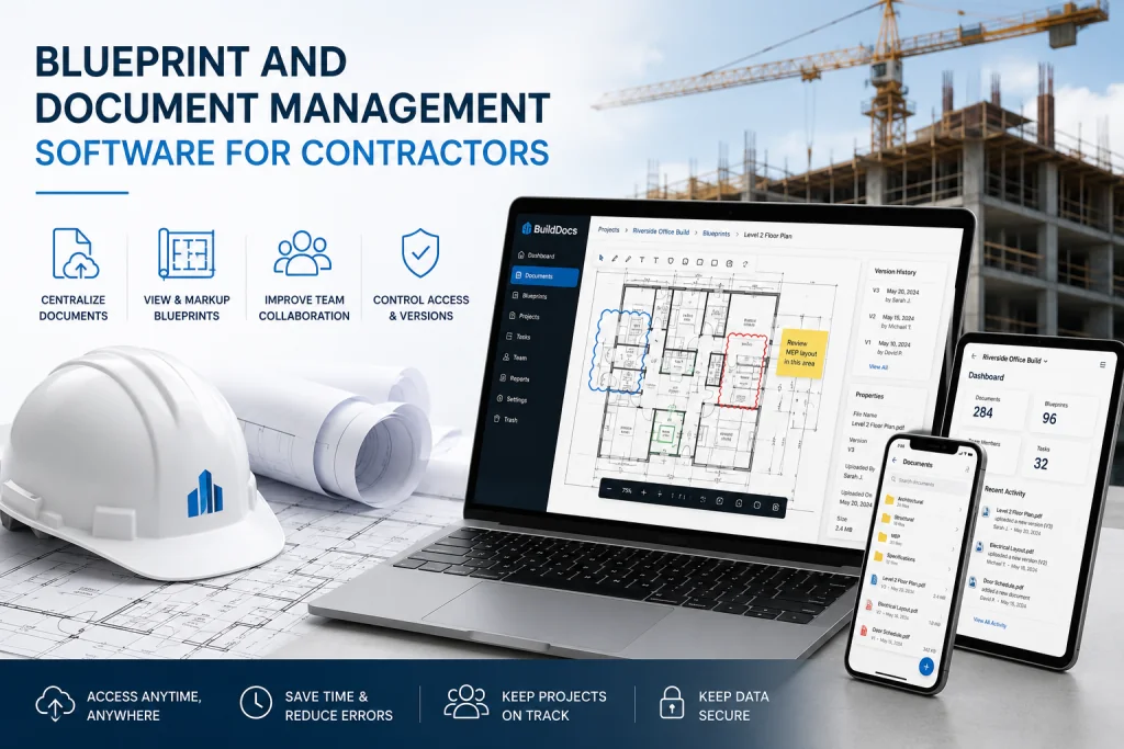 Blueprint and Document Management Software for Contractors?