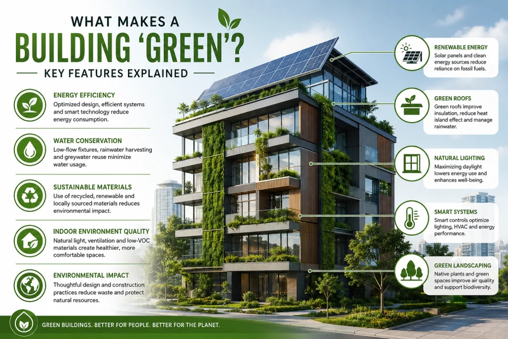 What Makes a Building 'Green'? Key Features Explained?