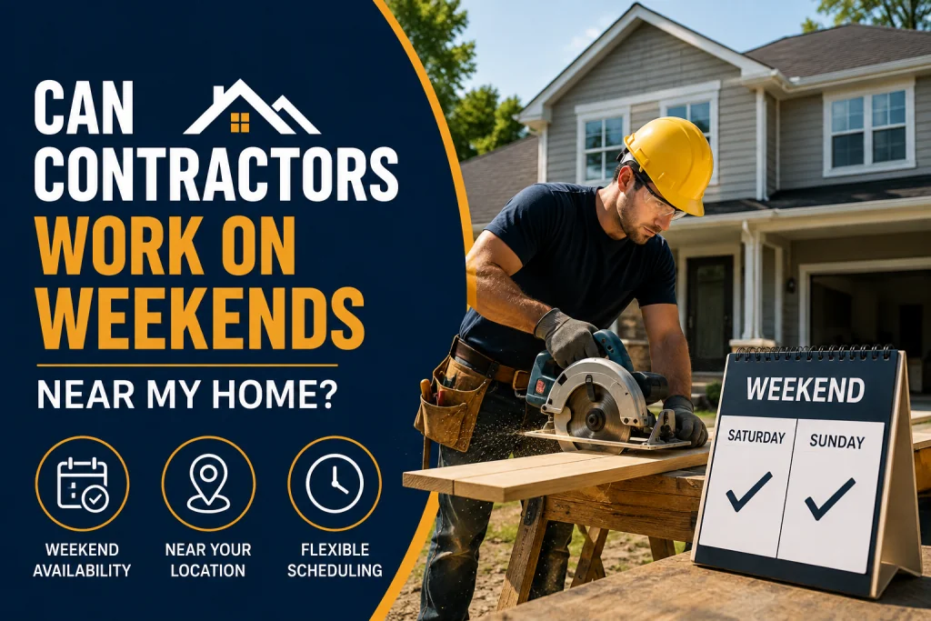Can Contractors Work on Weekends Near My Home?