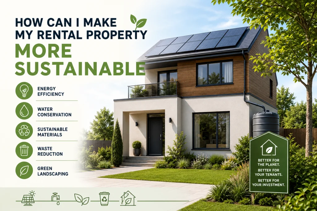 How Can I Make My Rental Property More Sustainable?