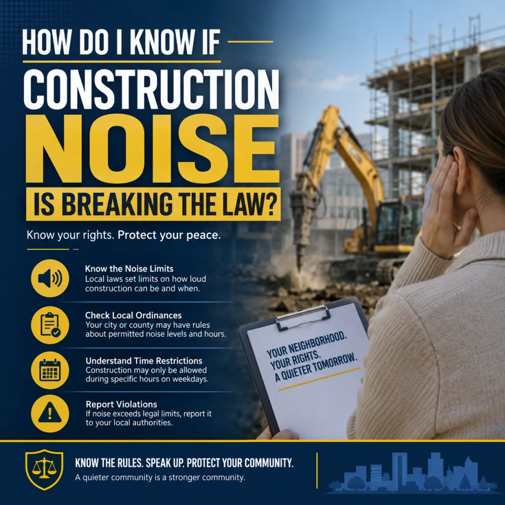 How Do I Know If Construction Noise Is Breaking the Law?