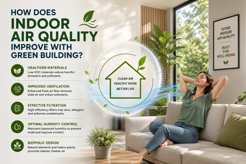 How Does Indoor Air Quality Improve With Green Building?