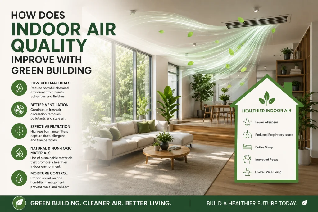 How Does Indoor Air Quality Improve With Green Building?
