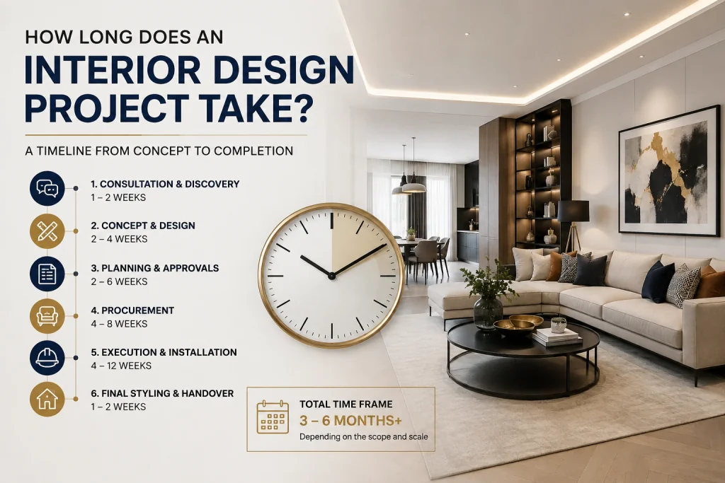 How Long Does an Interior Design Project Take?