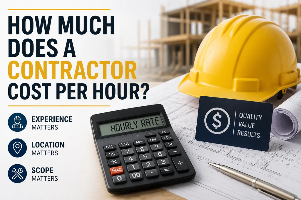 How Much Does a Contractor Cost Per Hour?