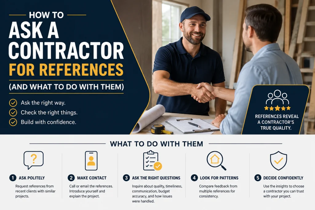How to Ask a Contractor for References (And What to Do With Them)