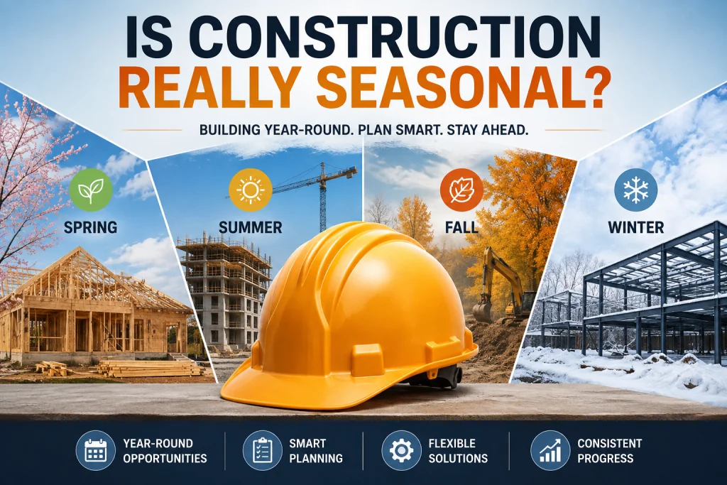 Is Construction Really Seasonal?