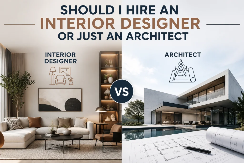 Should I Hire an Interior Designer or Just an Architect?