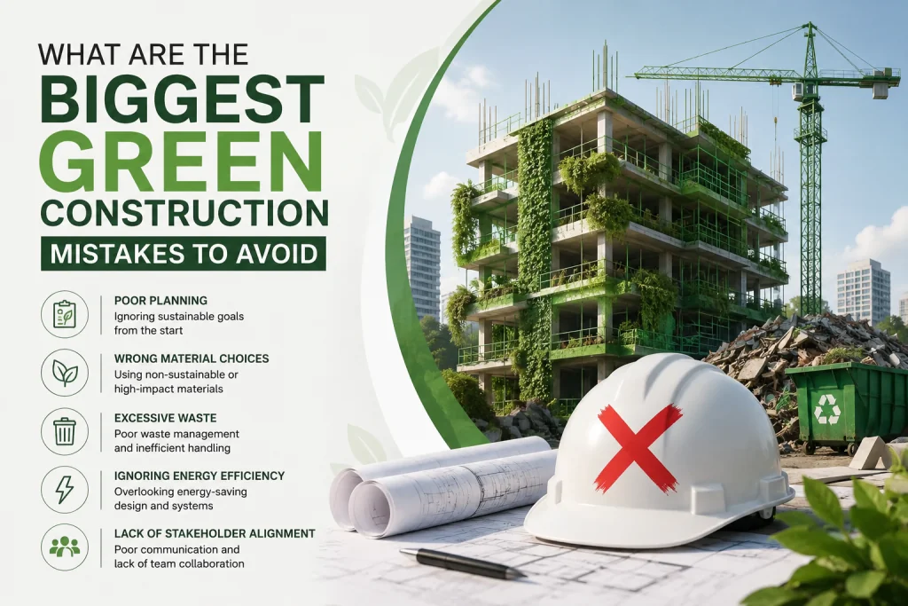 What Are the Biggest Green Construction Mistakes to Avoid?