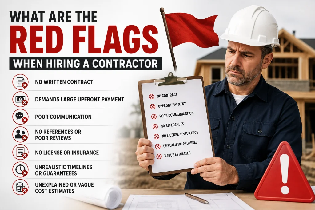What Are the Red Flags When Hiring a Contractor?