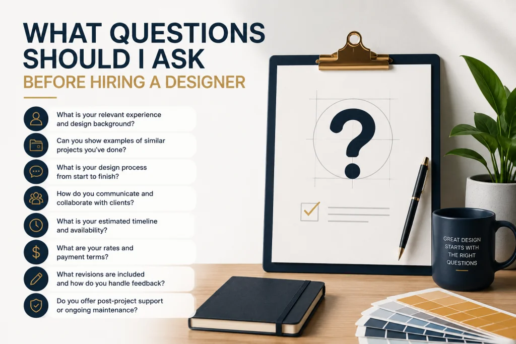 What Questions Should I Ask Before Hiring a Designer?