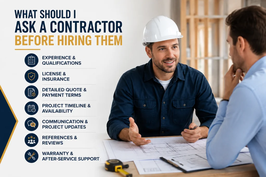 What Should I Ask a Contractor Before Hiring Them?