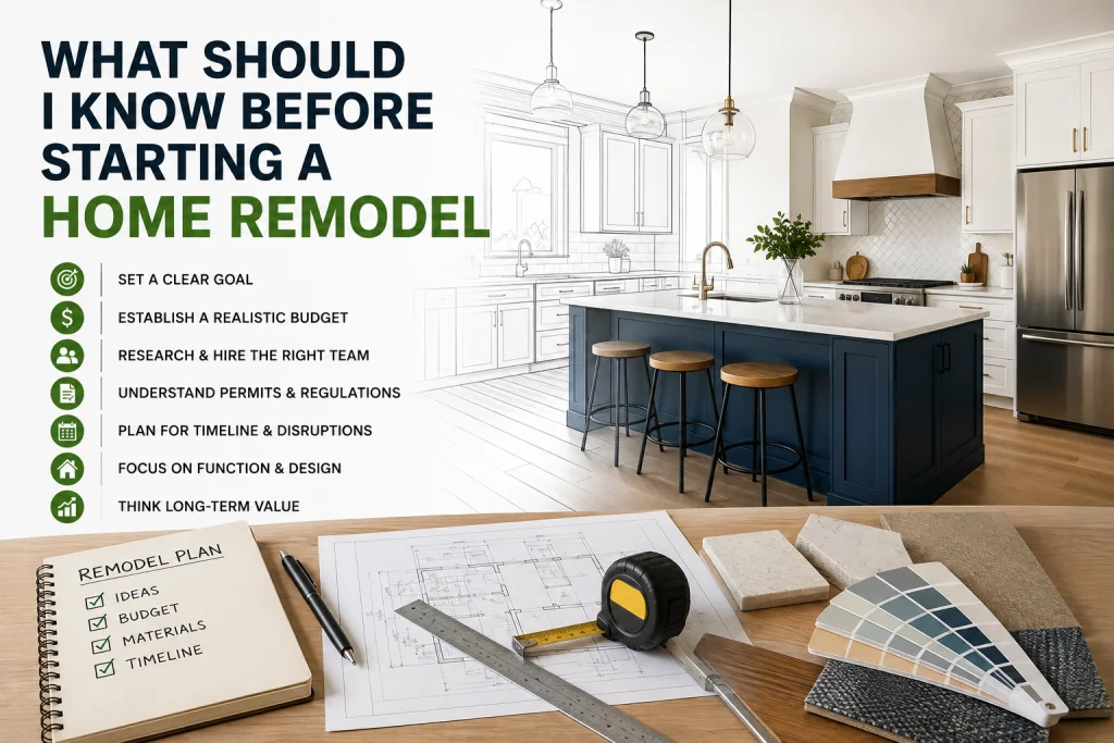 What Should I Know Before Starting a Home Remodel?