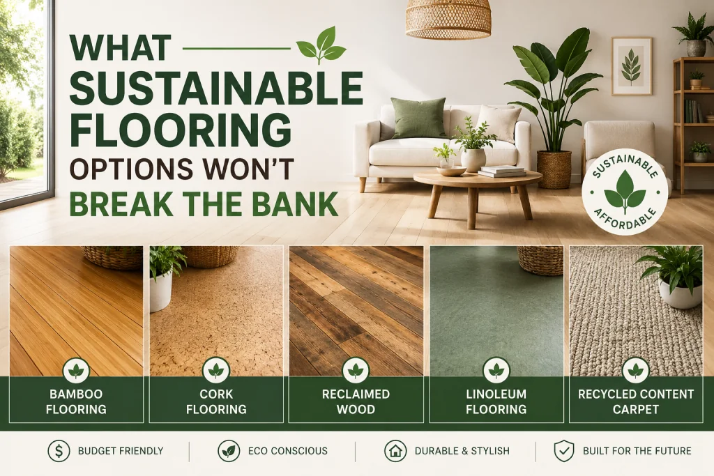 What Sustainable Flooring Options Won't Break the Bank?
