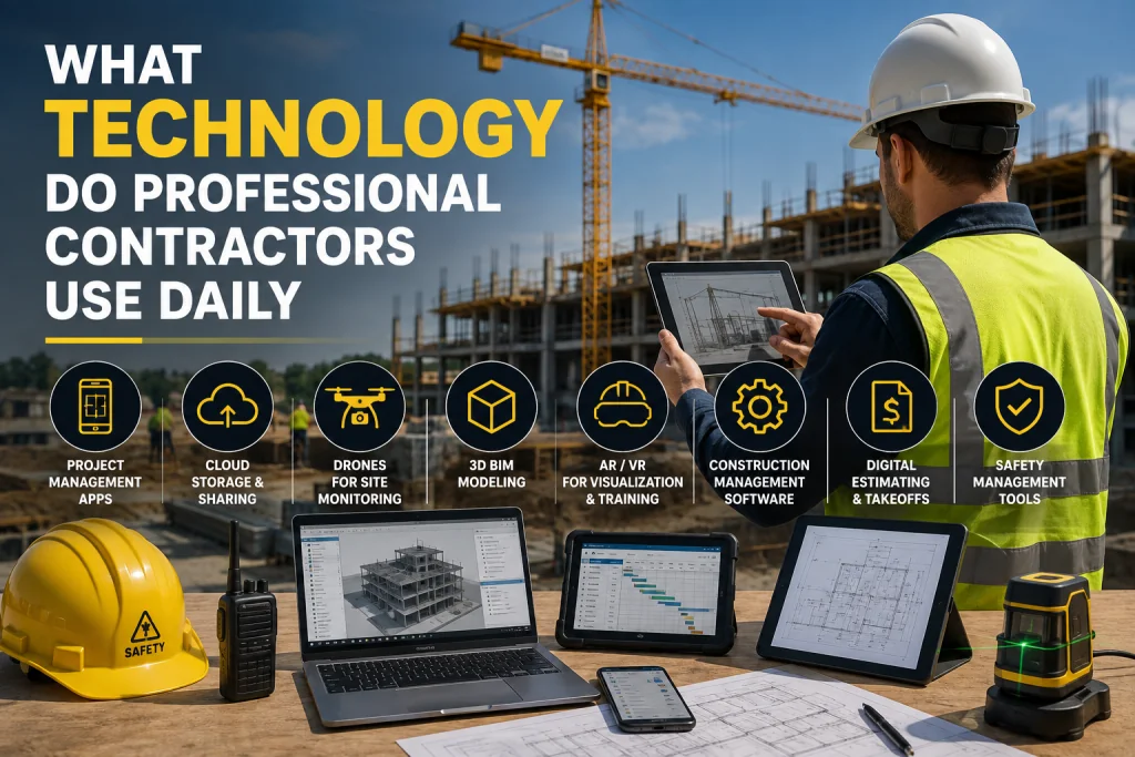 What Technology Do Professional Contractors Use Daily?
