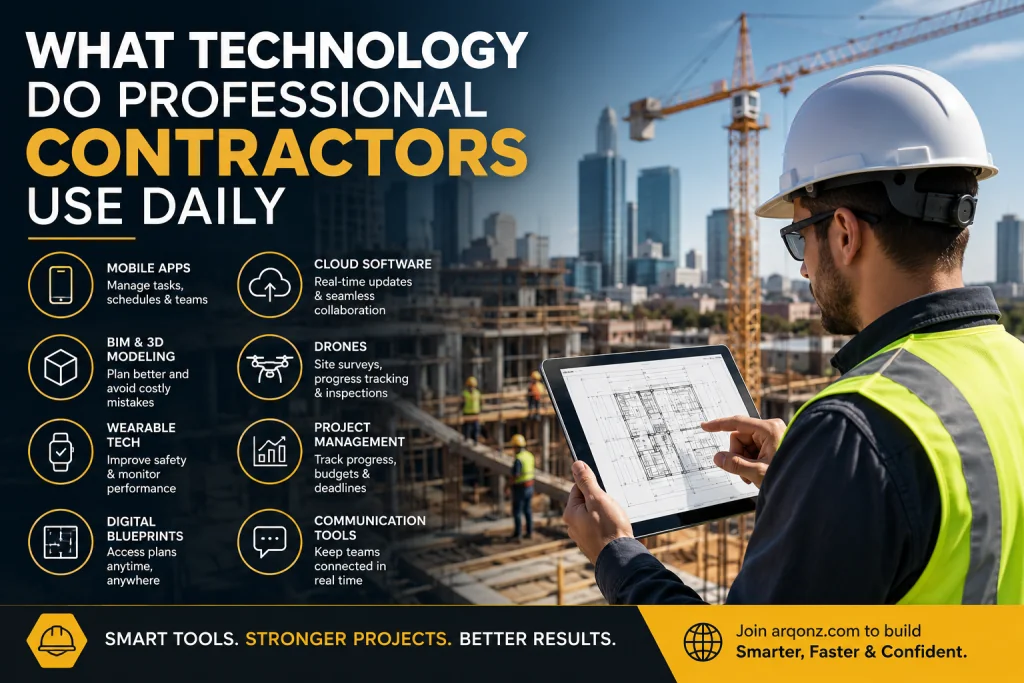 What Technology Do Professional Contractors Use Daily?