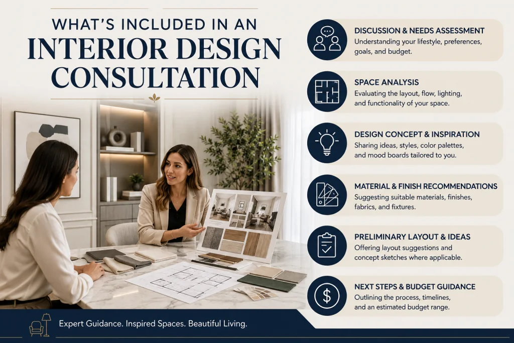 What's Included in an Interior Design Consultation?