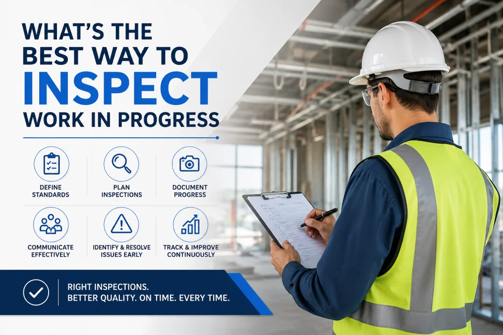 What's the Best Way to Inspect Work in Progress?