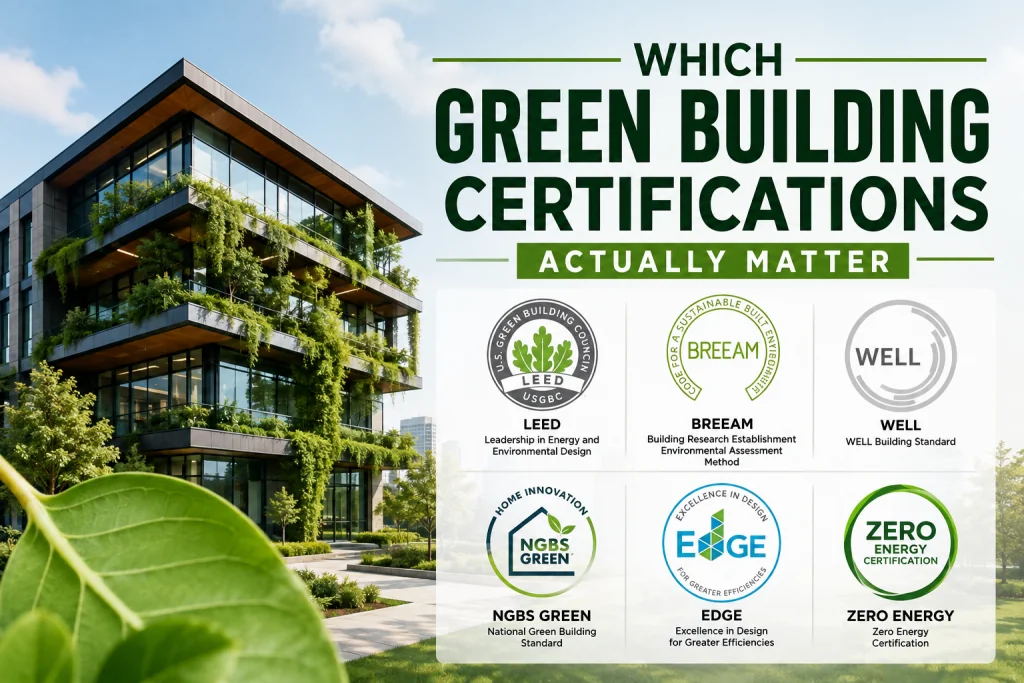 Which Green Building Certifications Actually Matter
