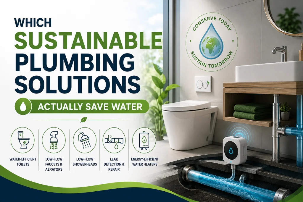 Which Sustainable Plumbing Solutions Actually Save Water?